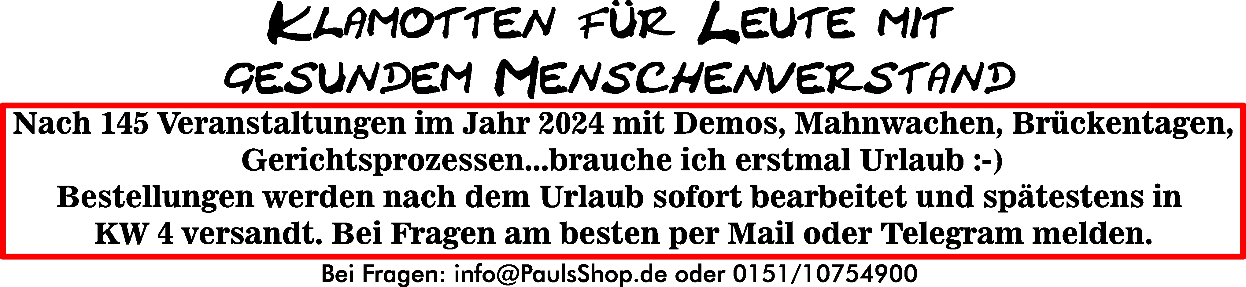 Urlaub 2024