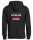 Hoody mit Aufdruck Nie wieder passieren