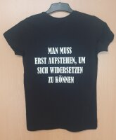 T-Shirt mit Aufdruck Widersetzen