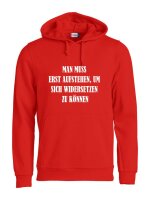 Pulli/Hoody/Zipper mit Aufdruck Widersetzen