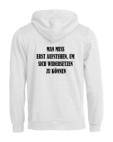 Pulli/Hoody/Zipper mit Aufdruck Widersetzen