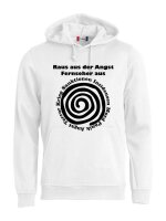 Pulli/Hoody/Zipper mit Aufdruck Raus aus der Angst