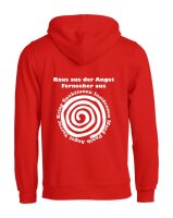 Pulli/Hoody/Zipper mit Aufdruck Raus aus der Angst