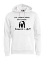 Pulli/Hoody/Zipper mit Aufdruck Kinder ohne Krieg