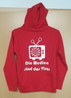 Pulli/Hoody/Zipper mit Aufdruck Medien Virus