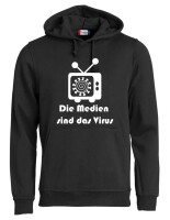 Pulli/Hoody/Zipper mit Aufdruck Medien Virus