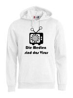 Pulli/Hoody/Zipper mit Aufdruck Medien Virus