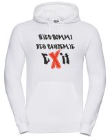 Pulli/Hoody/Zipper mit Aufdruck Pandemieexit