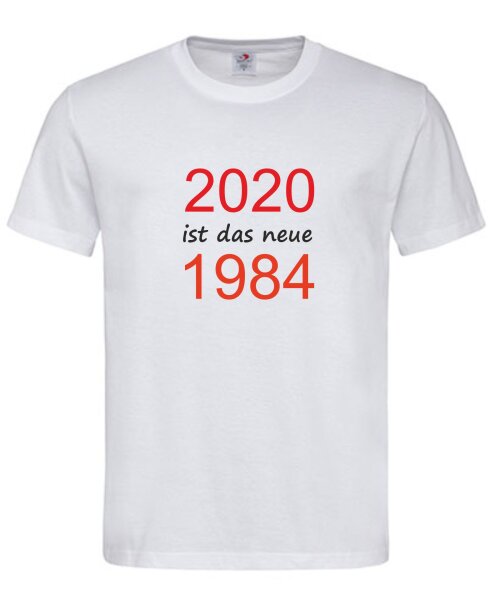 T-Shirt mit Aufdruck 1984