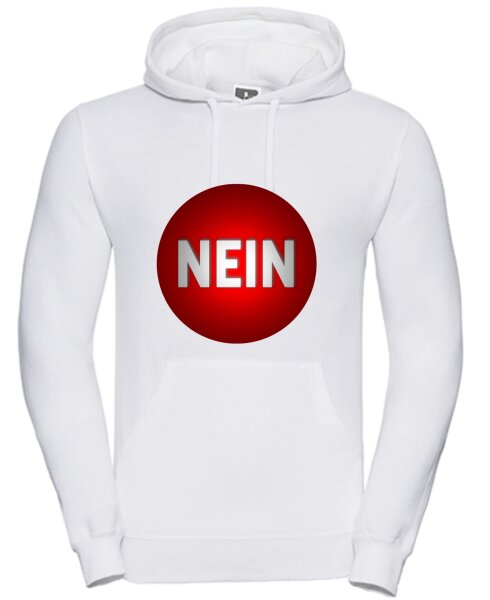Hoody mit Aufdruck NEIN