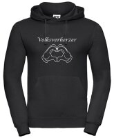 Pulli/Hoody/Zipper mit Aufdruck Volksverherzer