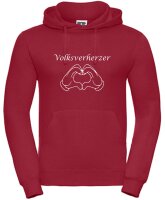 Hoody mit Aufdruck Volksverherzer