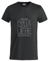 T-Shirt mit Aufdruck DNA