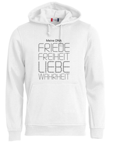 Pulli/Hoody/Zipper mit Aufdruck Meine DNA