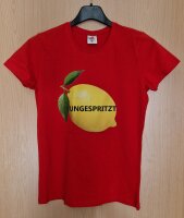 T-Shirt mit Aufdruck Zitrone ungespritzt