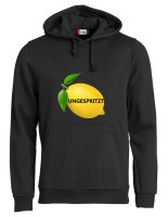 Pulli/Hoody/Zipper mit Aufdruck Zitrone ungespritzt