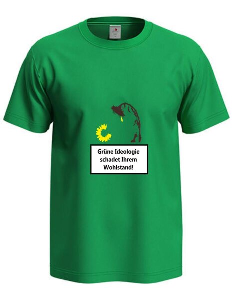 grünes Shirt, verschiedene Motive, 22,95 €