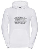 Querdenker Pulli/Hoody/Zipper, verschiedene Motive