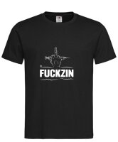 T-Shirt mit Aufdruck Fuckzin