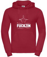 Pulli/Hoody/Zipper mit Aufdruck Fuckzin