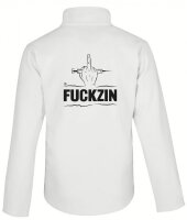 Softshell Jacke mit Aufdruck Fuckzin