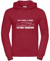 Pulli/Hoody/Zipper mit Aufdruck Ich fahre Verbrenner