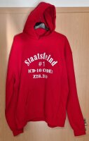 Pulli/Hoody/Zipper mit Aufdruck Staatsfeind ICD-Code...