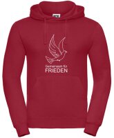 Pulli/Hoody/Zipper mit Aufdruck Gemeinsam für Frieden