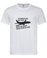 T-Shirt mit Aufdruck Klima Privatjet