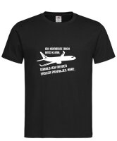 T-Shirt mit Aufdruck Klima Privatjet