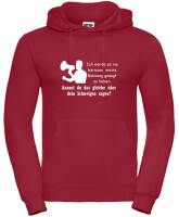 Pulli/Hoody/Zipper mit Aufdruck Nie bereuen Schweigen