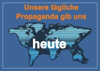 10 x Aufkleber DinA7, Schwachkopf, ZDF, Ausreden, heute