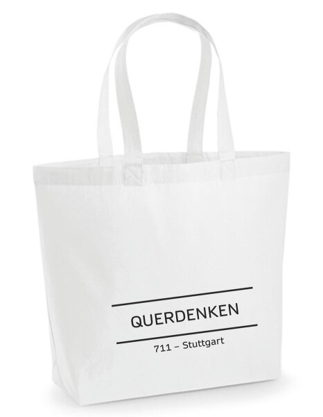 Querdenken Baumwolltasche, verschiedene Initiativen und Motive