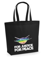 Baumwolltasche For Justice For Peace