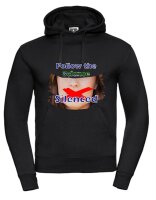 Hoody mit Aufdruck Follow the Silenced