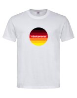 Shirt mit Aufdruck Deutschlandfahne mit #Stolzmonat oder...