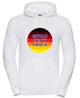 Pulli/Hoody/Zipper mit Aufdruck Deutschlandfahne mit...