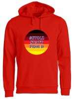 Pulli/Hoody/Zipper mit Aufdruck Deutschlandfahne mit #Stolzmonat oder #Stolzstattproud