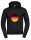 Hoody mit Aufdruck Deutschlandfahne mit #Stolzmonat oder #Stolzstattproud