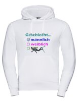 Hoody mit Aufdruck Geschlecht
