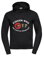 Pulli/Hoody/Zipper mit Aufdruck Finger weg von unseren...