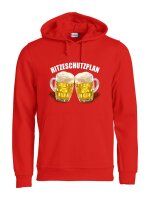 Pulli/Hoody/Zipper mit Aufdruck Hitzeschutzplan Bier