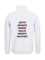 Softshell/Regenjacke mit Aufdruck MACHEN !