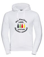 Pulli/Hoody/Zipper mit Aufdruck Flaschen wählen