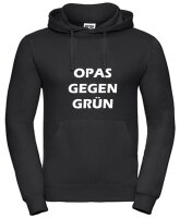 Pulli/Hoody/Zipper mit Aufdruck Omas Opas gegen grün