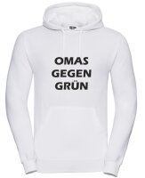 Pulli/Hoody/Zipper mit Aufdruck Omas Opas gegen grün