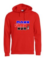 Pulli/Hoody/Zipper mit Aufdruck Mann Frau nur zwei