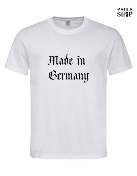 Shirt mit Aufdruck Made in Germany