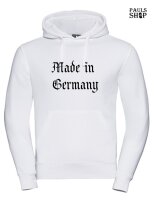 Pulli/Hoody/Zipper mit Aufdruck Made in Germany