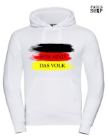 Pulli/Hoody/Zipper mit Aufdruck Wir sind das Volk